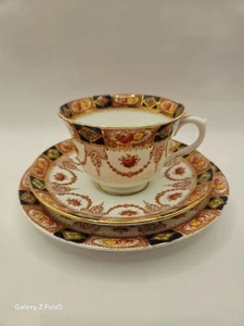 Royal Albert Crown Imari Trio Set – Tea Cup Saucer Side Plate Lawleys China - Picture 1 of 11