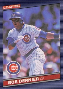 1986 Leaf #139 Bob Dernier, NM - Picture 1 of 2
