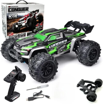 2.4GHz All Terrains RC Cars 1:16 Brushless Fast Max 70KMH Off Road Monster Truck - Image 1 of 4
