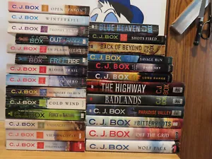 C.J. Box mixed lot of 26: Joe Pickett (20) Highway series (5) + A solo novel - Picture 1 of 11