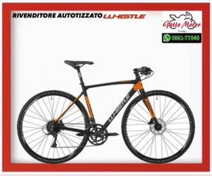 BICI TREKKING ROAD CORSA ALLUMINIO WHISTLE MODOC FLAT BAR HD SORA 9V - Foto 1 di 3