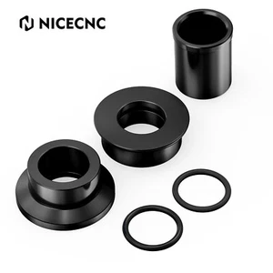Front Rear Wheel Axle Spacers Set For Suzuki DRZ400 DRZ400S DRZ400SM 2000-2024 - Picture 1 of 12