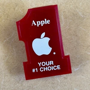 SELLER EXCLUSIVE _ Apple Computer rare Fridge Magnet "Your #1 Choice" never used - Afbeelding 1 van 7