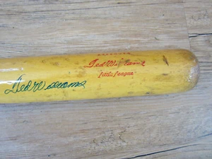 Ted Williams Autograph Signed Sears Roebuck Little League Store Model Bat PSA - Picture 1 of 8