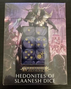 Hedonites of Slaanesh Dice Set NEW Sigmar Warhammer 40k