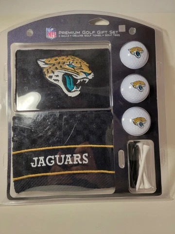 TEAM GOLF NFL PREMIUM JAGUARS GOLF GIFT SET NEW Cover