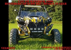 KIT GRÁFICO DE DECORACIÓN DE CARRERAS AMR UTV CAN-AM COMMANDER, MAVERICK VELOCITY B - Imagen 1 de 12