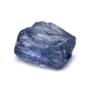 Certified 2.97ct Natural Unheated Ceylon Blue Sapphire VS Clarity Rough 8.7x7mm - Picture 1 of 4