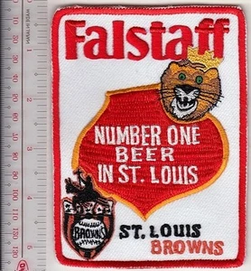 Saint Louis Browns and Falstaff Beer American League Saint Louis, MO Promo Patch - Picture 1 of 1