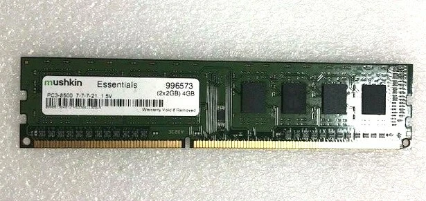 Mushkin 996573 DDR3-SDRAM 4GB PC3-8500 Memory Module - Image 1 of 1