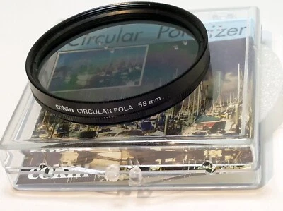 Cokin 58mm Lens Filter 52mm CPL Circular Polarizer POLA - Image 1 of 4