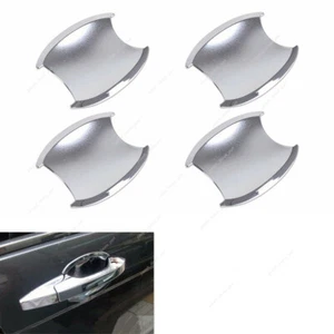 4X Chrome Side Door Handle Base Bowl Cup Covers Trims For Honda CRV 2007 - 2011 - Bild 1 von 7