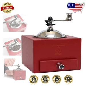 Elegant 5.25 Inch Chili Red Pepper Mill - Manual Grinding by Olivier Roellinger - Picture 1 of 7