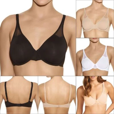 Wacoal Lingerie Body By Wacoal Seamless Bra Black White Nude 065115 - Image 1 of 4