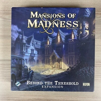 MANSIONS OF MADNESS BEYOND THE THRESHOLD EXPANSION BOARD GAME SECOND EDITION - Image 1 of 4