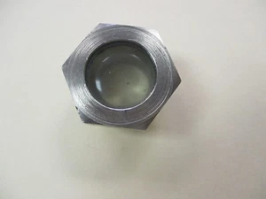 Unused 1 3/8" Steel End See-Thru - Picture 1 of 7