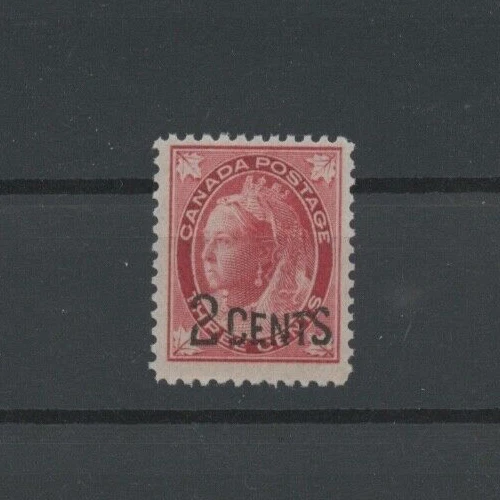 🍁 #87 Numeral issue 1898 fine / VF  MNH Cat$60 Canada mint - Image 1 of 1