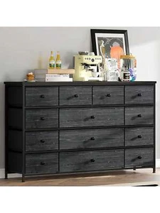 Dresser For Bedroom, Dresser With 13 Storage Drawer, Dressers &Chests Of Drawers - Picture 1 of 11