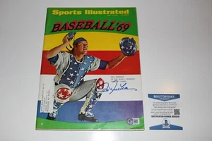 BILL FREEHAN SIGNED APRIL 14, 1969 SPORTS ILLUSTRATED BECKETT AUTH COA BAS - Picture 1 of 3