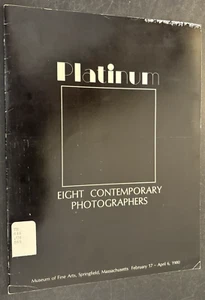 Platinum Eight Contemporary Photographers 1980 art exhibition catalog - Picture 1 of 10