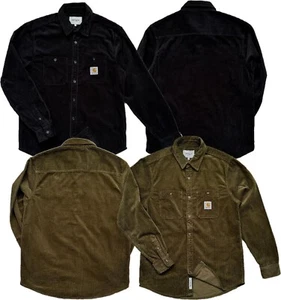 Mens Soft Cord Shirt (RHODES) PREMIUM STREETWEAR BRAND Relaxed Casual RRP £120 - Picture 1 of 16