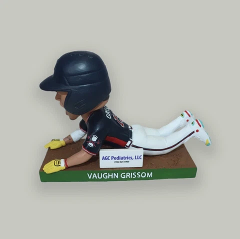 🚨PRESALE🚨 Vaughn Grissom Rome Braves Bobblehead SGA 7/22/23 Cover