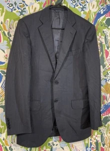 Tombolini T500 Men's Designer Suit Blazer & Pants 7 R 48 Made in Italy (U.S. 38) - Picture 1 of 10