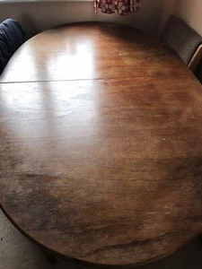 kitchen table measures 60cm Length 35 and half width That Sits 6 People - Picture 1 of 1