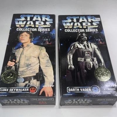 Star Wars Collector Series: Darth Vader & Luke Skywalker Set Kenner Hasbro 1996 - Image 1 of 4