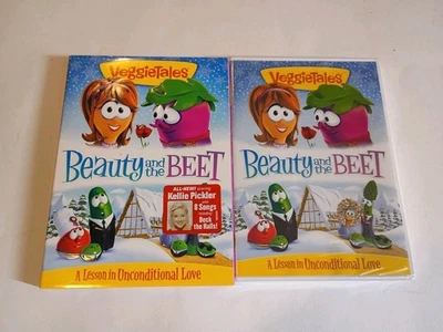 VeggieTales Beauty & The Beet DVD Movie Video Kelly Pickler A Lesson In Love NEW - Image 1 of 2