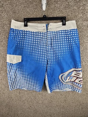 Pantalones Cortos Bud Light Azul Oficial Anheuser Busch Bud Light Para Hombre Talla 38 Foto 1 de 4