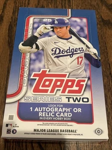 2025 Topps Series 2 Baseball Hobby Box - Complete Unsealed With Silver Pack - Picture 1 of 1