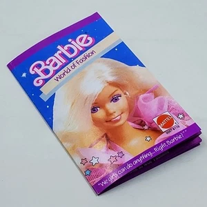 Vintage 1986 Mattel - Barbie World Of Fashion Booklet Instructions Advertisement - Picture 1 of 5