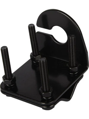 GME Antenna M/Bracket, Black Mirror Mount W/ Slot 2.5mm Stainless Steel (MB411B) - image 1 of 4
