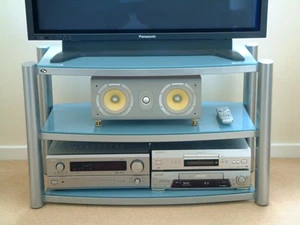 Soundstyle Audoiphile quality Horizontal Hi-Fi / AV / TV Rack - Coated Steel - Picture 1 of 13