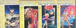 AUTHENTIC SCIENCE FICTION - 4 issues (1953) - #29-32 - British digest - Picture 1 of 6