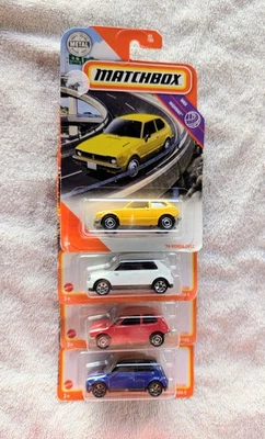LOT OF 4 MATCHBOX ASSORTED HONDA CARS NEW IN PACKAGE  - Image 1 of 4