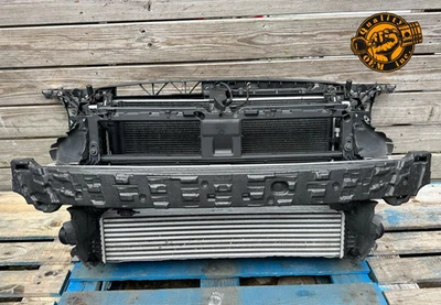 AUDI S4 S5 3.0 2018-2024 RADIADOR DELANTERO SOPORTE AIRE ACONDICIONADO VENTILADOR REFUERZO BARRA DE IMPACTO Foto 1 de 4