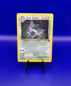 Dark Golbat 7/82 Team Rocket Set Holo Rare Pokemon Card Nintendo TCG WOTC NM - Picture 1 of 10