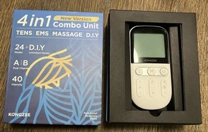Kongzee 4 in 1 Kombigerät TENS EMS Massage Zum Selbermachen Neu im Karton,, NEU/OPEN BOX - Bild 1 von 2