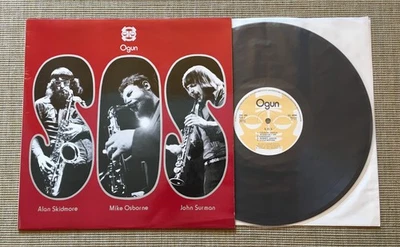 S.O.S S/T SKIDMORE/OSBORNE/SURMAN LP 1975 UK OGUN OG400 DEEP GROOVE SUPERB NM - Image 1 of 4