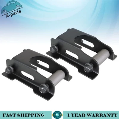 2Pc Fit For Ford Explorer Mountaineer Sport Rear Leaf Spring Shackle Repair Kit - Imagem 1 de 4