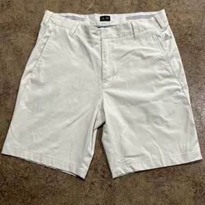 adidas performance golf shorts size 33 white climalite stretch ultimate 365 - Picture 1 of 9