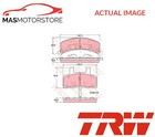 BRAKE PADS SET BRAKING PAD FRONT TRW GDB1273 FOR CHEVROLET SUBURBAN,ASTRO,TAHOE