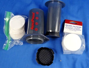 Aerobie Aero Press tragbare Kaffee- und Espressomaschine 1-4 Tassen BPA-frei - Bild 1 von 5