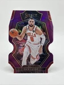 2022-23 Panini Select Premier Level Purple Prizm Die-Cut /99 Zach LaVine #134 - Bild 1 von 2
