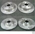 COROLLA T SPORT DRILLED GROOVED BRAKE DISCS & PADS