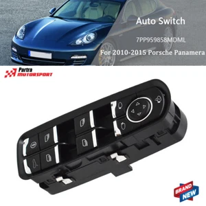 Front Left Window Master Switch For Porsche Panamera 11-14 Cayenne 7PP959858MDML - Picture 1 of 8