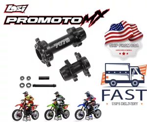 7075 MOZZO RUOTA F&R LOS262014 PER LOSI 1/4 PROMOTO-MX MOTO LOS060022 - Foto 1 di 13