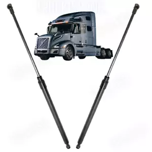 PAIR OF OEM QUALITY HOOD SHOCKS FOR VOLVO VNL REPLACS 20725387-20358822-11QM417M - Picture 1 of 4